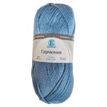 Пряжа Камтекс Гармония голубой 100 г 245 м (kastd)