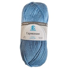 Пряжа Камтекс Гармония голубой 100 г 245 м (kastd) в магазинах Ашан