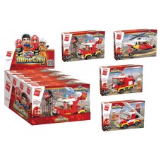 Конструктор Qman пожарная машина (kastd) в магазинах Ашан