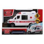 Машина Технопарк Реанимация пластик, 12,5 см (kastd) Машина Технопарк Реанимация пластик, 12,5 см (kastd)