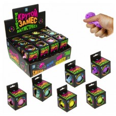 Игрушка-жмяка 1TOY Крутой замес Динозавр, 7х5 см (kastd) в магазинах Ашан