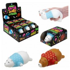 Игрушка-жмяка 1TOY Крутой замес Мишка (kastd) в магазинах Ашан