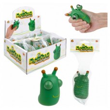 Игрушка-жмяка 1TOY Крутой замес Гусеница пучеглазая (kastd) в магазинах Ашан