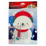 Набор для творчества Nd play Рисунок из страз Медведь (kastd)