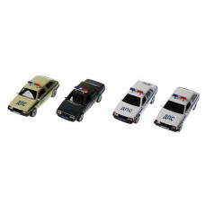 Машина Технопарк LADA-2108/21099 Милиция металл, 12 см, 1 шт (kastd) в магазинах Ашан