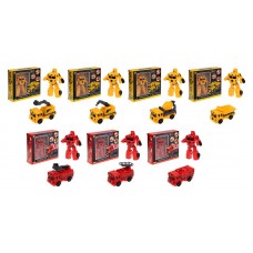 Робот-трансформер 1TOY Тракботы, 10 см (kastd) в магазинах Ашан