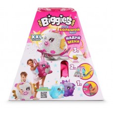 Зверек-шар надувной Biggies Кролик Растущий с элементом сюрприза с насосом в наборе (kastd) в магазинах Ашан