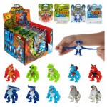 Игрушки 1TOY Monster flex mini dino и shark (kastd)