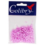 Бисер Colibry стеклянный розовый, 20 г (kastd)