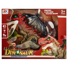 Игрушка Ao Xie Toys Динозавр со светом и звуком, 21 см (kastd) в магазинах Ашан