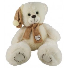 Игрушка мягкая BALL MASQUERADE Мишка в шапке и шарфе, 60 см (kastd) в магазинах Ашан