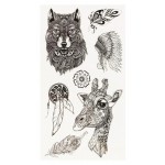 Наклейка-тату Meshu Wild 22х10 см (kastd)