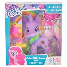 Пони My Little Horse с аксессуарами, 20 см (kastd) в магазинах Ашан