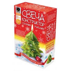 Набор для создания парафиновой свечи Фантазер Елочка (kastd) в магазинах Ашан