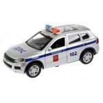 Машина металлическая Технопарк Полиция, 12 см (kastd)