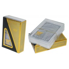 Карты для покера пластиковые 5,7х8,7см, 54 шт. (kastd) в магазинах Ашан