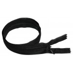 Молния потайная Дамское счастье черная, 50 см (kastd)