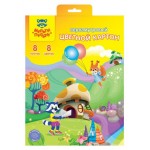 Картон цветной Мульти-Пульти А4 перламутровый 8 л, 8 цветов (kastd)