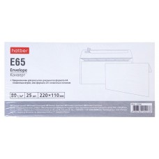 Конверт Hatber Е65, 110х220 мм (kastd) в магазинах Ашан