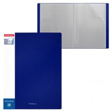 Папка c файлами ErichKrause синяя А4, 20 л (kastd) в магазинах Ашан