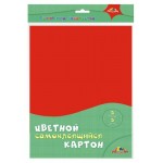 Картон цветной самоклеящийся Апплика А4, 5 цветов (kastd)