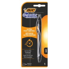 Ручка гелевая Bic Gelocity Quick Dry 0,7 мм, черный (kastd) в магазинах Ашан