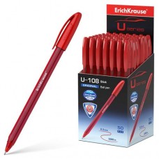 Ручка шариковая ErichKrause U-108 Original Stick 1.0 Ultra Glide Technology красная, 1 шт (kastd) в магазинах Ашан