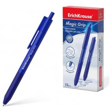Ручка гелевая автоматическая сo стираемыми чернилами ErichKrause Magic Grip 0.5, синяя, 1 шт (kastd) в магазинах Ашан