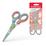 Ножницы ErichKrause Junior Decor Curly Sheep с принтом на лезвиях, 13 см (kastd)