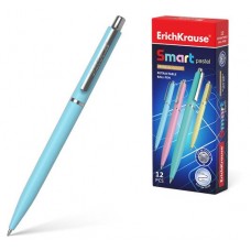Ручка шариковая автоматическая ErichKrause Smart Matic Pastel, синяя, 1 шт (kastd) в магазинах Ашан