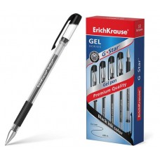 Ручка гелевая ErichKrause G-Star Stick Classic, черная, 1 шт (kastd) в магазинах Ашан