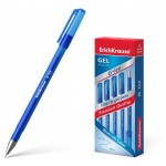 Ручка гелевая ErichKrause G-Ice Stick Original, синяя, 1 шт (kastd)