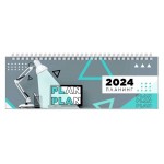 Планинг датированный Феникс+ Офис 2024 290х100 мм, 64 листа (kastd)