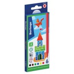 Фломастеры Berlingo Замки смываемые, 6 цветов (kastd) Фломастеры Berlingo Замки смываемые, 6 цветов (kastd)