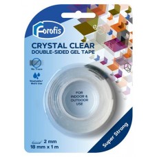 Клейкая гелевая лента Centrum двусторонняя толщина 2мм, 18мм х 2м (kastd) в магазинах Ашан