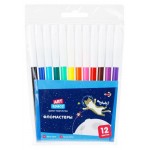 Фломастеры ArtSpace Космические приключения, 12 цветов (kastd) Фломастеры ArtSpace Космические приключения, 12 цветов (kastd)