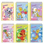 Блокнот ЮНЛАНДИЯ Мультяшки клетка, А7, 40 л (kastd)