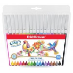 Фломастеры ErichKrause Easy Washable, 18 цветов (kastd) Фломастеры ErichKrause Easy Washable, 18 цветов (kastd)