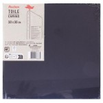 Холст для рисовая АШАН Красная птица черный, 30х30 см (kastd)