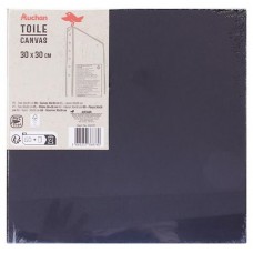 Холст для рисовая АШАН Красная птица черный, 30х30 см (kastd) в магазинах Ашан