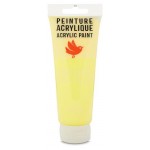 Краска акриловая АШАН Красная птица желтая, 120 мл (kastd)