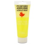 Краска акриловая АШАН Красная птица желтая неоновая, 120 мл (kastd)