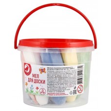 Мел для доски АШАН Красная птица Крупный, 13 цветов (kastd) в магазинах Ашан