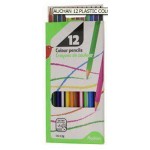 Карандаши цветные АШАН Красная птица, 12 цветов (kastd)