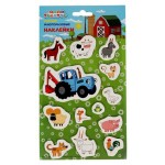 Мягкие многоразовые наклейки, 137х247 мм (kastd)