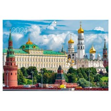 Календарь квартальный Listoff Государственная символика на евроспиралях 2024, 305х680 мм (kastd) в магазинах Ашан