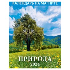 Календарь настенный отрывной Природа на магните на 2024 г, 96х135 мм (kastd) в магазинах Ашан