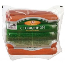 Сосиски говяжьи Русский фермер Экстра, 400 г (kastd) в магазинах Ашан