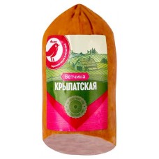 Ветчина АШАН Красная птица крылатская, 400 г (kastd) в магазинах Ашан