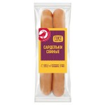 Сардельки АШАН Красная птица Свиные ГОСТ, 500 г (kastd)